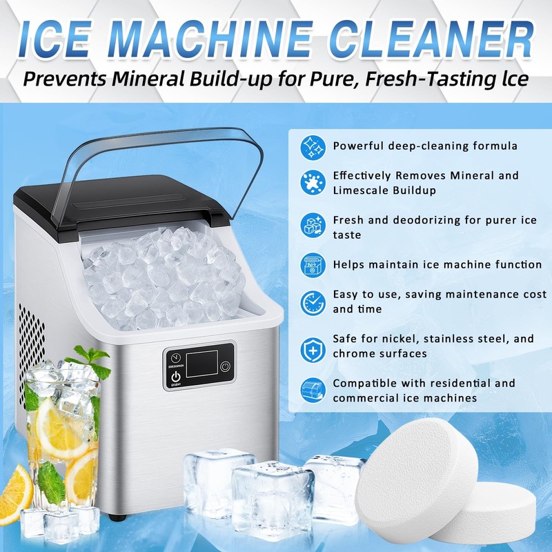 Ice Machine Cleaner Tablets Descaler (36 Pack) – 36 Count (Pack of 1) gallery
