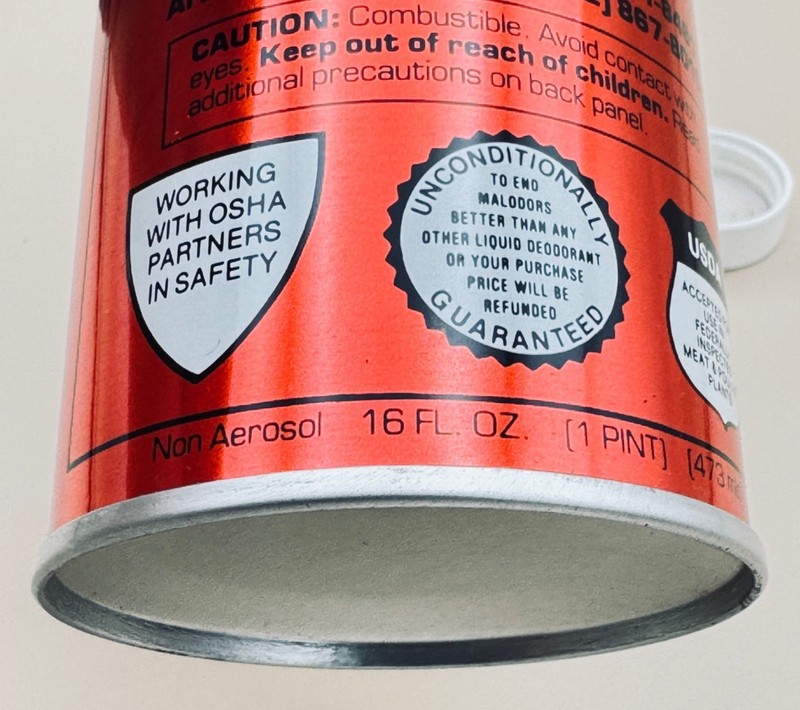 3 Cans of NI-712 Odor Suppressant 16 oz Neutron Industries Spray NO Sprayers gallery