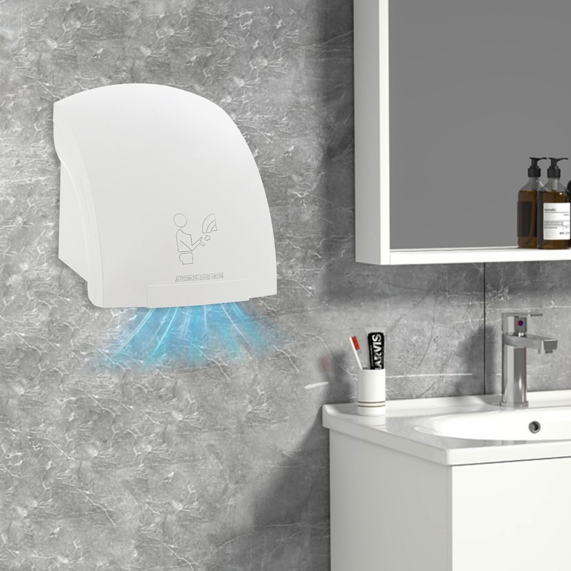 1200W Hand Dryer Commercial Electric Automatic Sensor Handy Bathroom Restroom gallery