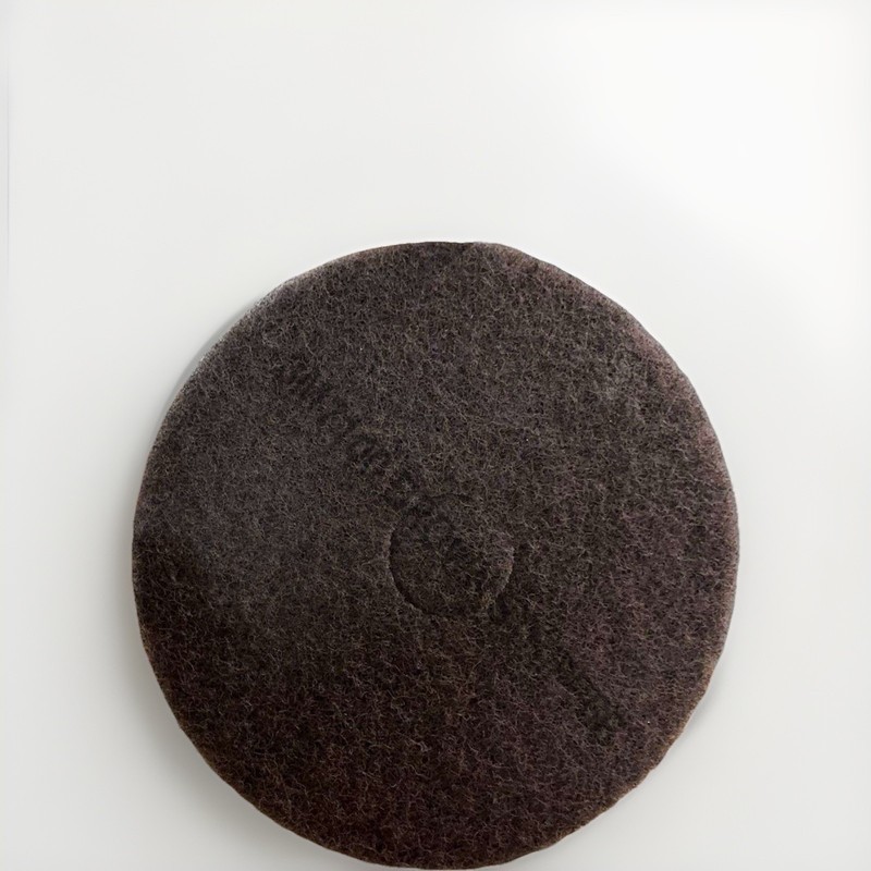 3M 7100 Brown Stripper Pad, 16 in, 5/case 61-5000-4456-7