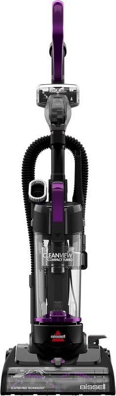 CleanView Compact Turbo Upright Vacuum with Quick Release Wand, Full Size Power