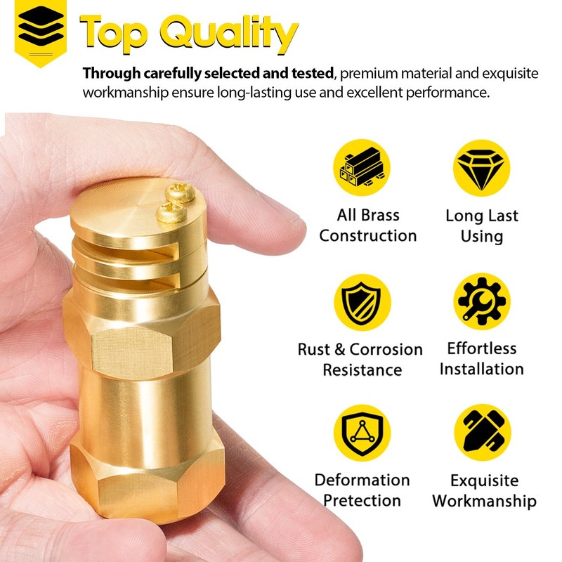 Boomless Spray Nozzle 1/2" FPT #5 Orifices (90° & 180° Caps) 2.0 GPM @ 40 PSI gallery