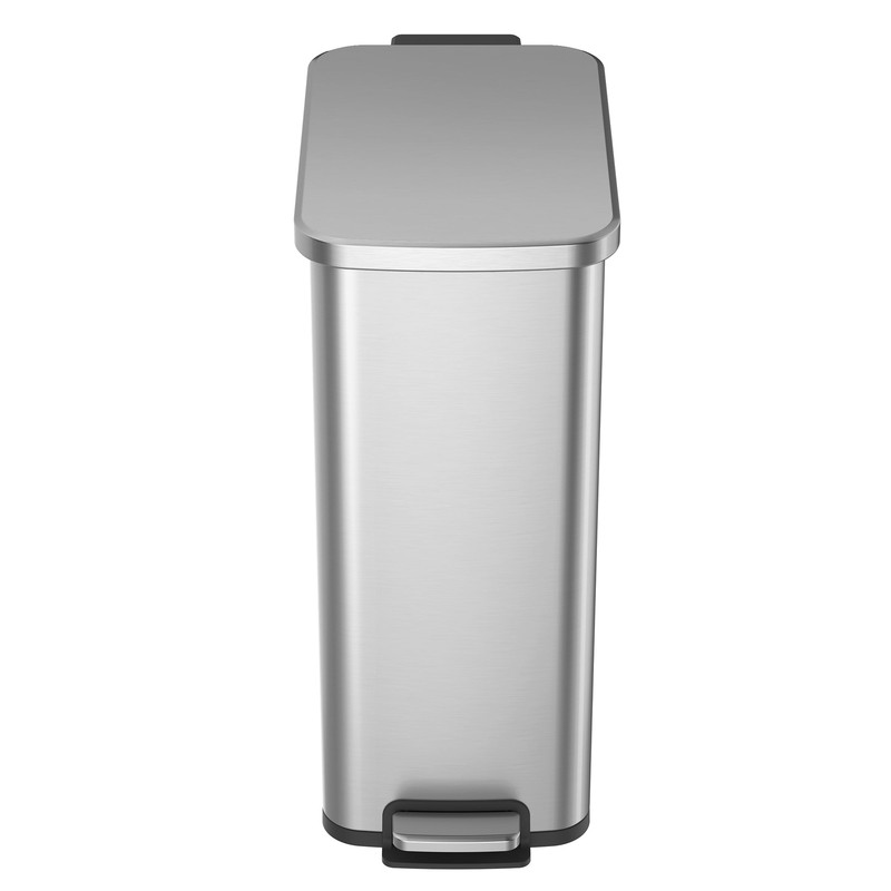 13.2 Stainless Steel Kitchen Trash Can, Gallon Slim Kitchen Trash Can, Brand New gallery