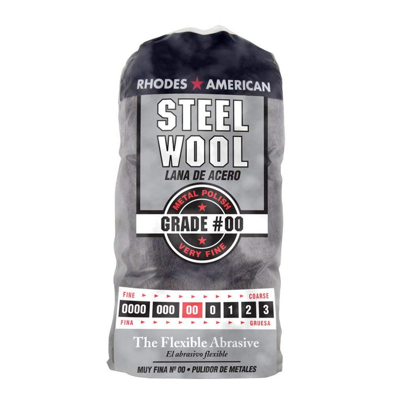 Rhodes American Metal Polishing Steel Wool Very Fine #00 with Steel Wool gallery