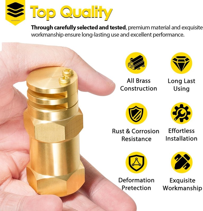 Spray Nozzle 1/2" FPT #10 Orifices (90° & 180° Caps) 4.2 GPM @ 40 PSI 6541-1 gallery