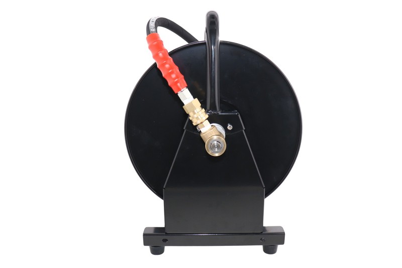 5000 PSI 3/8" x 200' Hose Reel for High Pressure Power Washer and Sewer Jetter gallery