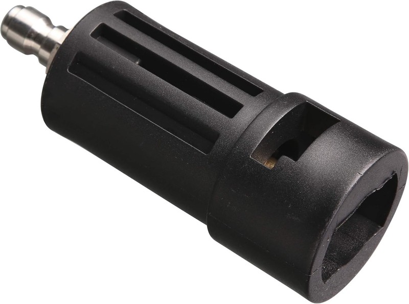 M MINGLE Compatible Pressure Washer Adapter, with Karcher Black