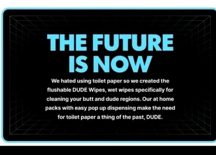 Dude Flushable Wipes XL Moisturizing Fragrance Free Multi-Surface 8 Packs gallery