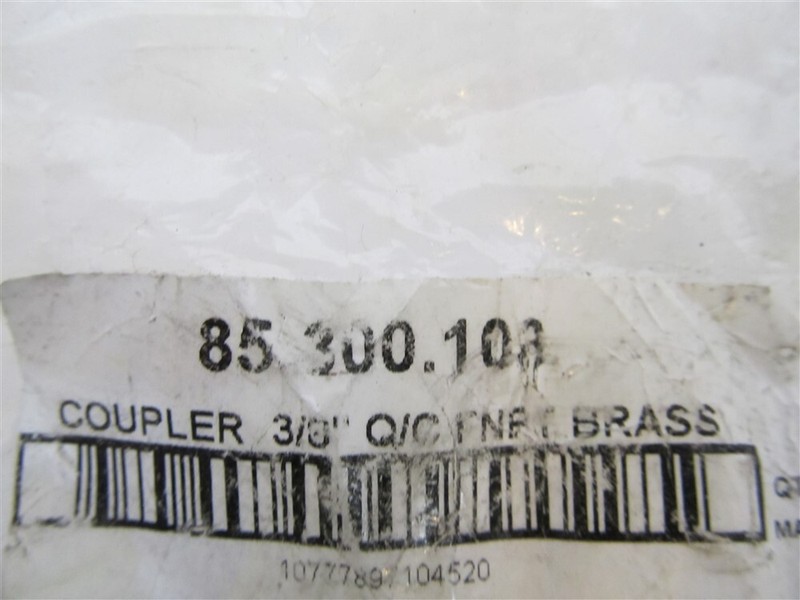 85.300.103, Quick Connect Coupler 3/8" FNPT , Brass gallery