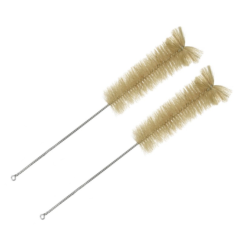 2pack 500ml Graduated Cylinder Brush Reagent Bottle Test Tube Pipe Bristles