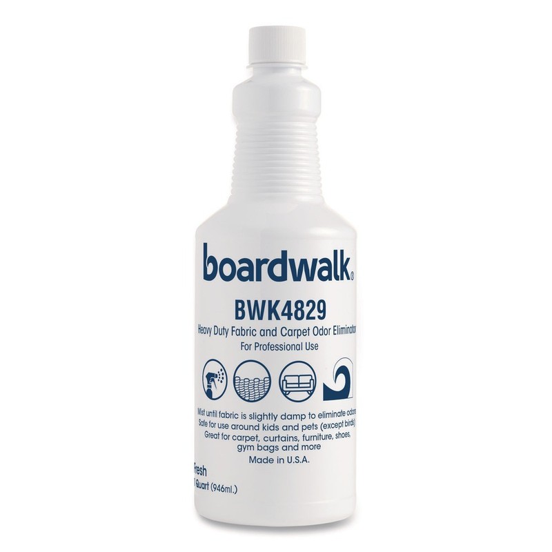 Boardwalk 4829 32 oz Bottle Fabric and Carpet Deodorizer – Fresh Scent 6/CT New