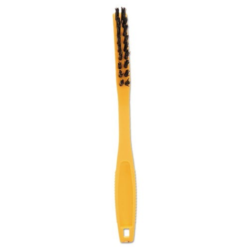 Rubbermaid Commercial Tile & Grout Brush, Synthetic Bristle, 2.5″ Brush, 4/Pack