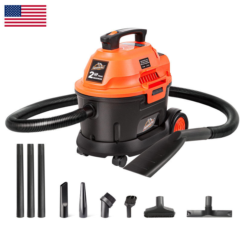 Armor All Aa255W Wet/Dry Utility Vac 2.5 Gallon 2.5-Gallon120 Volts Ac