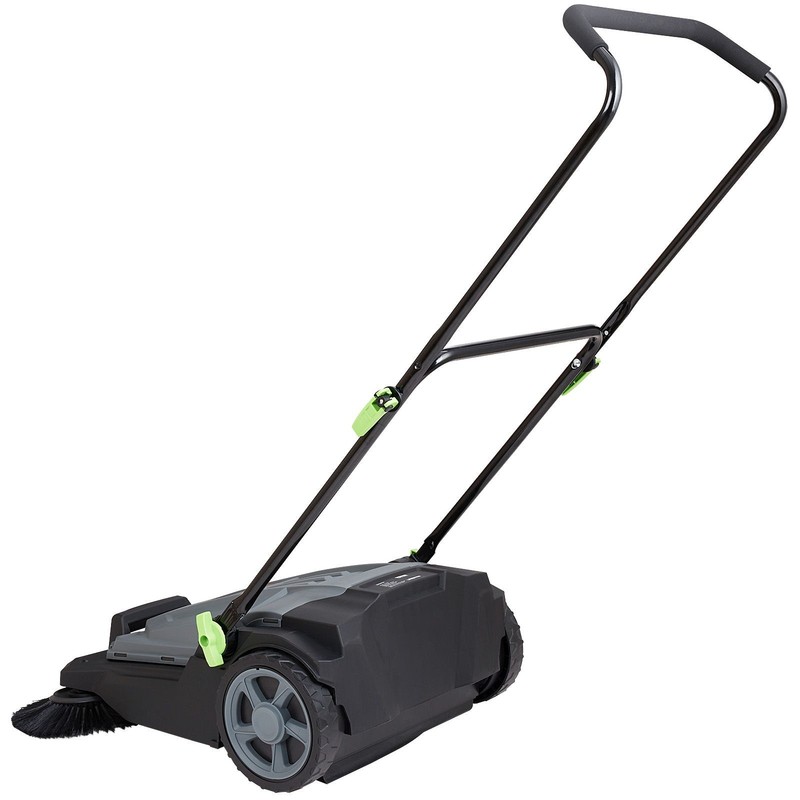 Walk-behind Hand Push Floor Sweeper, 25.6" Sweeping Width Floor Sweeper Manual N gallery