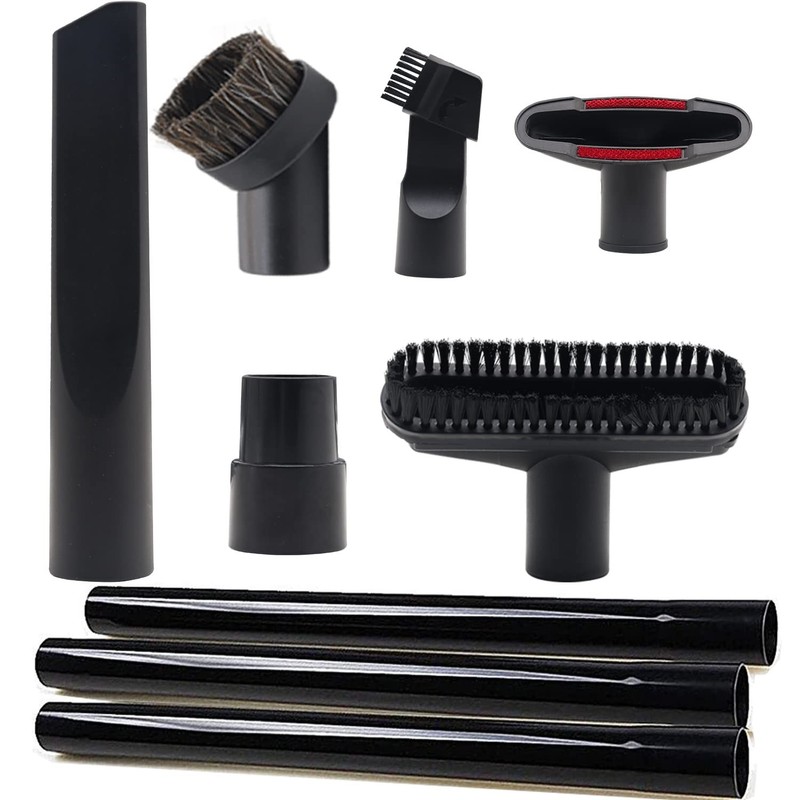 9 Pcs Vacuum 1 1/4 inch (32mm) and 1 3/8 (35mm), Cleaning Set 9