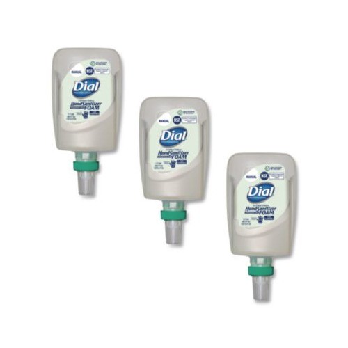 3x Dial Professional Antibacterial Foaming Hand Sanitizer Refill for FIT Manual