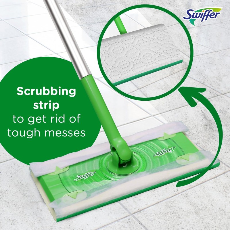 Swiffer Sweeper 2-in-1 Mops for Floor Cleaning, Dry 20 Piece Set, Multicolor gallery