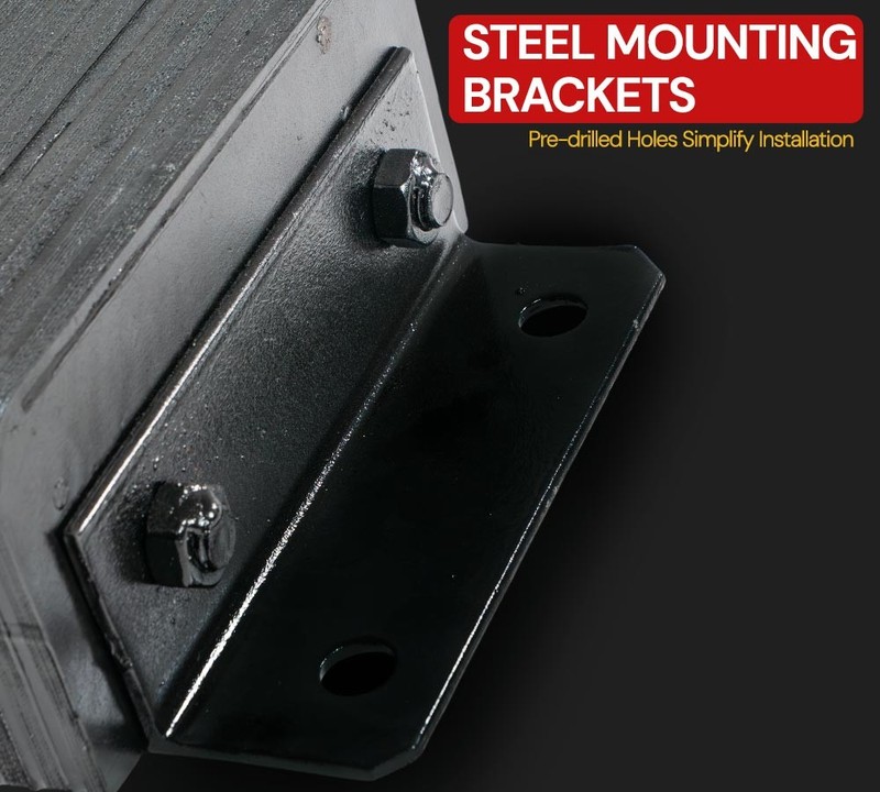 18"x10"x6"Viking Laminate Rubber Dock Bumper for Truck Loading Dock Protection gallery