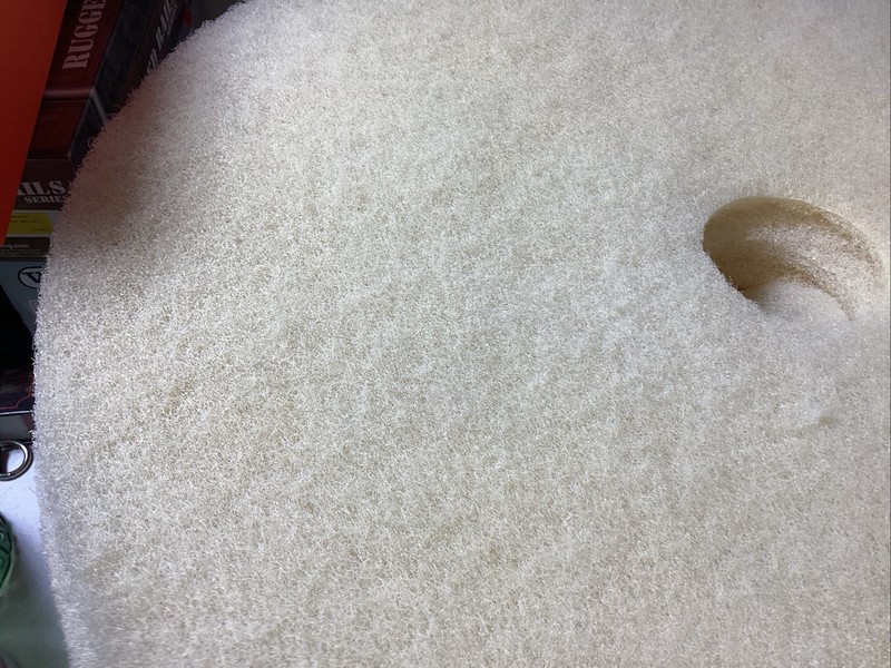 27” Floor Machine Pad Thick Beige First Quality Select Polishing Scrubber (QT 6) gallery