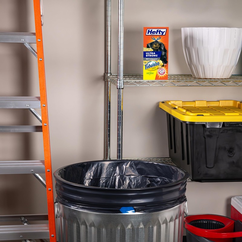 Hefty Ultra Strong 30 Gallon Trash Bags Large Trash Bags 30 Gallon Size gallery