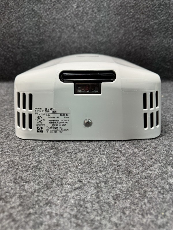 Excel Automatic Hand Dryer Motion Sensor White Wall Mount TA-ABS-110-120V TA-ABS gallery