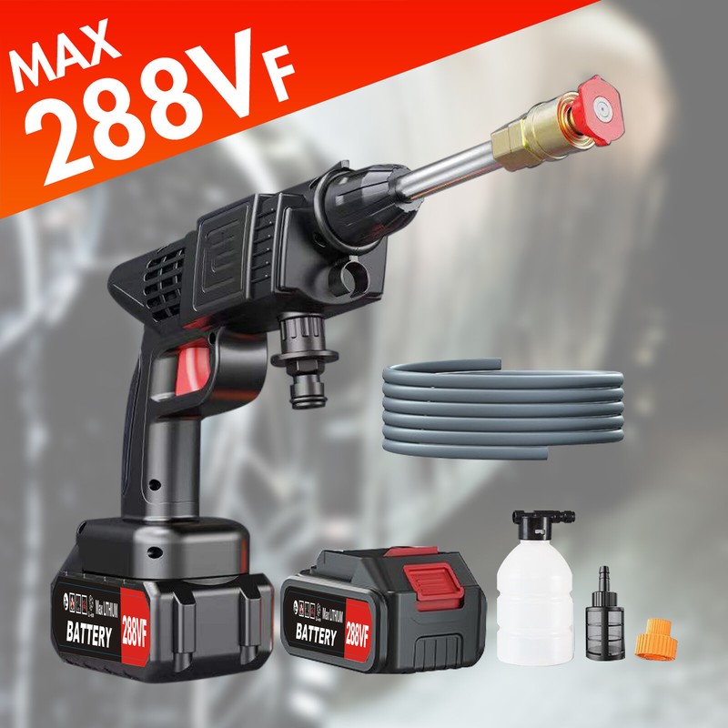 Electric High Pressure Water Spray Car Gun Portable Cordless Washer Cleaner Yard gallery