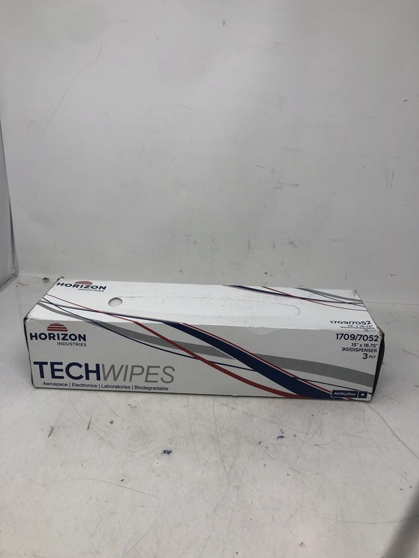 Horizon Industries TechWipes 1709/7052 15" X 16.75-90/Dispenser 3 Ply-AbilityOne