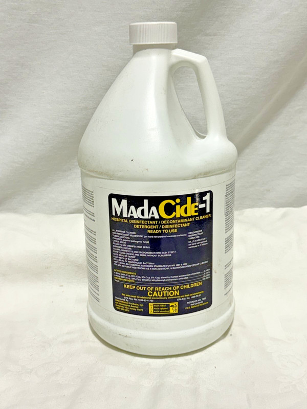 MadaCide-1 Surface Disinfectant Cleaner Liquid 1 gal. Jug Scented 1 Ct 7009 gallery