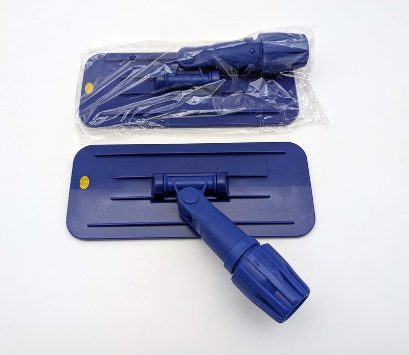 Tolco Swivel Pad Holders 4" x 10" w/ Locking Collar Blue 280137 Pack of 2