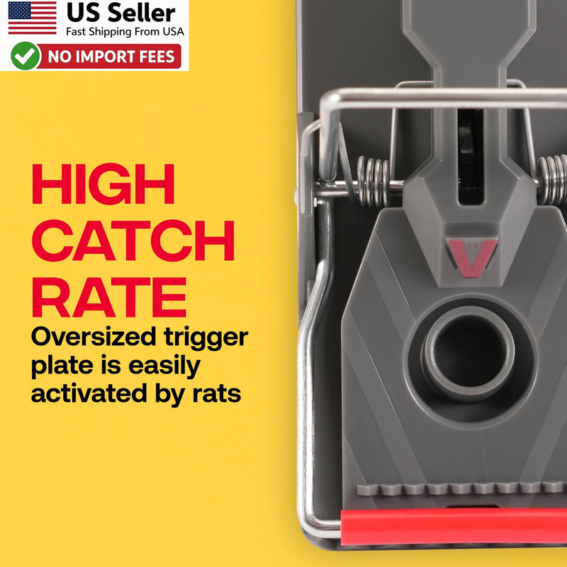 Victor Power-Kill Rat Trap M144-2B Easy Set Reusable Pest Control 2 Pack FROM US gallery