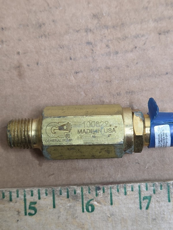 1 General Pump 100622 Inline High-Pressure Filter, 1/4" NPT-M, 100 Mesh gallery