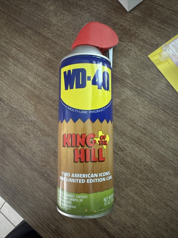 WD-40 King of the Hill Limited Edition Multi-Purpose Product, Unscented 12 oz