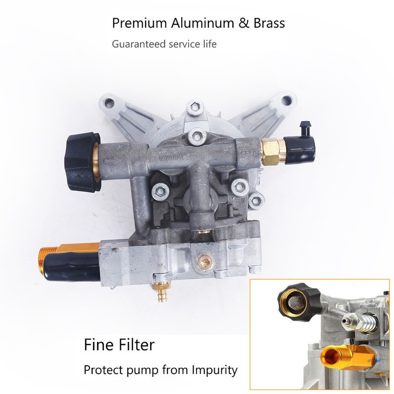7/8 Vertical POWER PRESSURE WASHER WATER PUMP 2700psi 2.4GPM 308653025 308653045 gallery