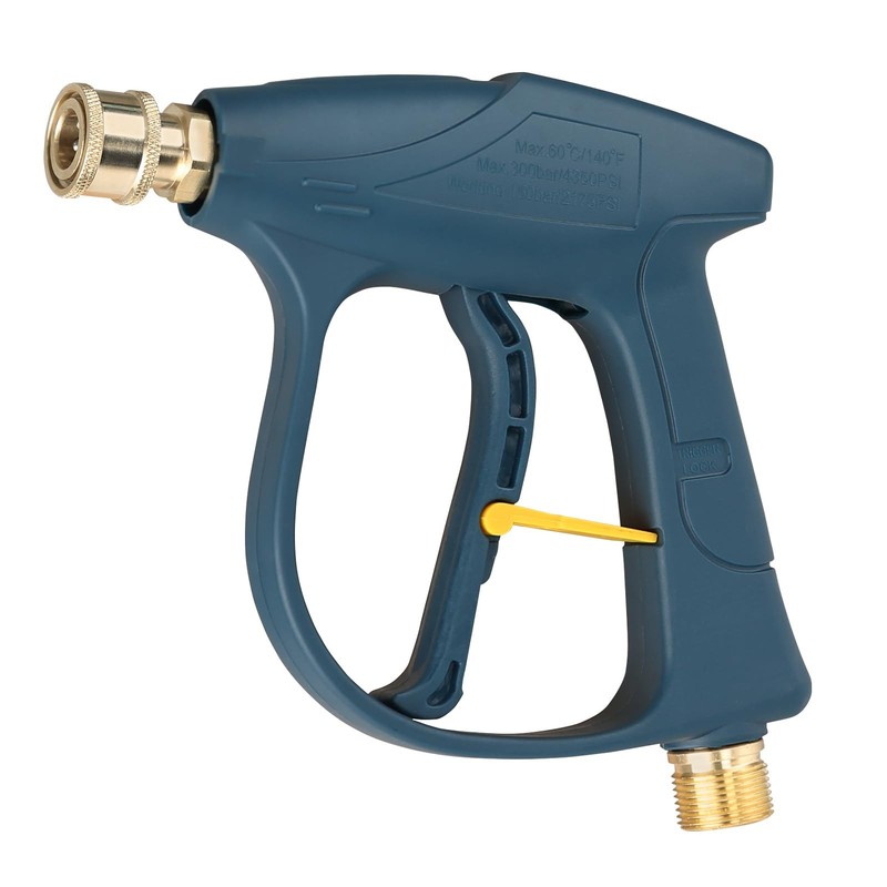 Sooprinse High Pressure Washer Gun 3000 PSI Max, Power Medium, Blackish Green