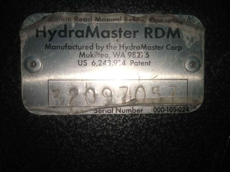 HYDRAMASTER DRIMASTER ROTORY EXTRACTOR, gallery