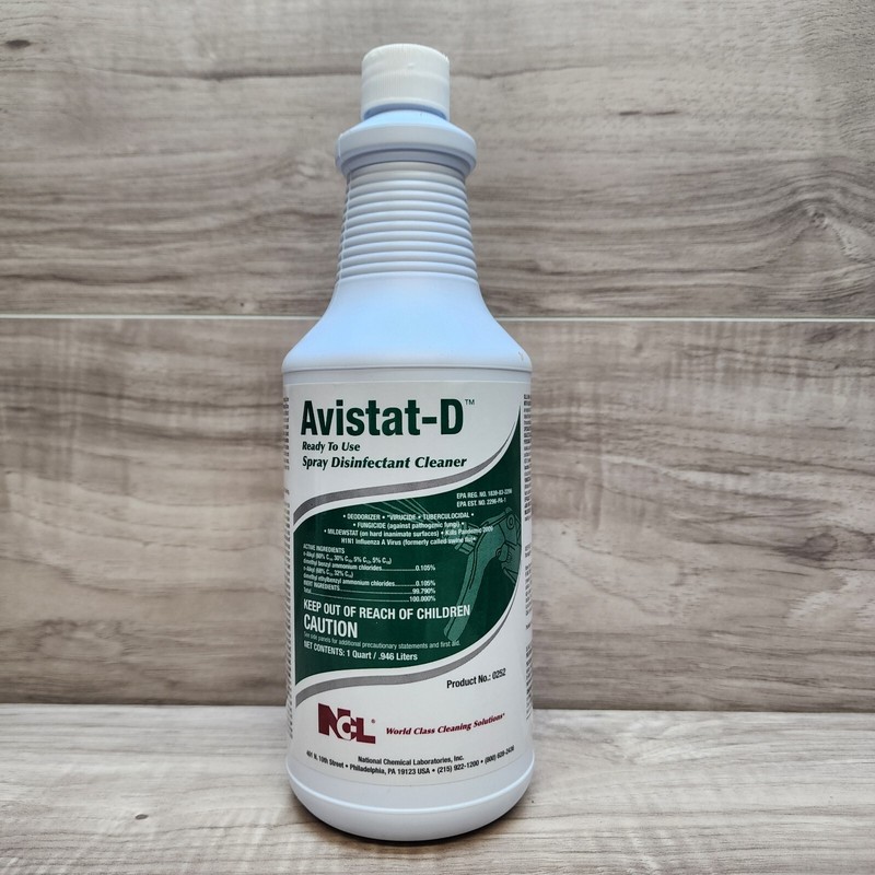 AVISTAT-D Ready To Use Spray Disinfectant Cleaner 32oz Bottle