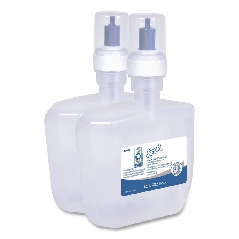 Scott 12979 1200 mL Essential Foam Hand Sanitizer – Unscented (2/Carton) New