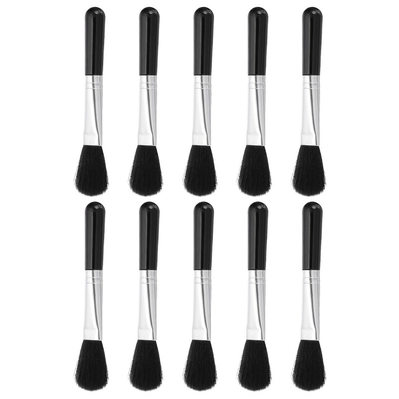 Camera Dusting Brush, Multifunction Cleaning Brush Len Pen,10 Pcs Black