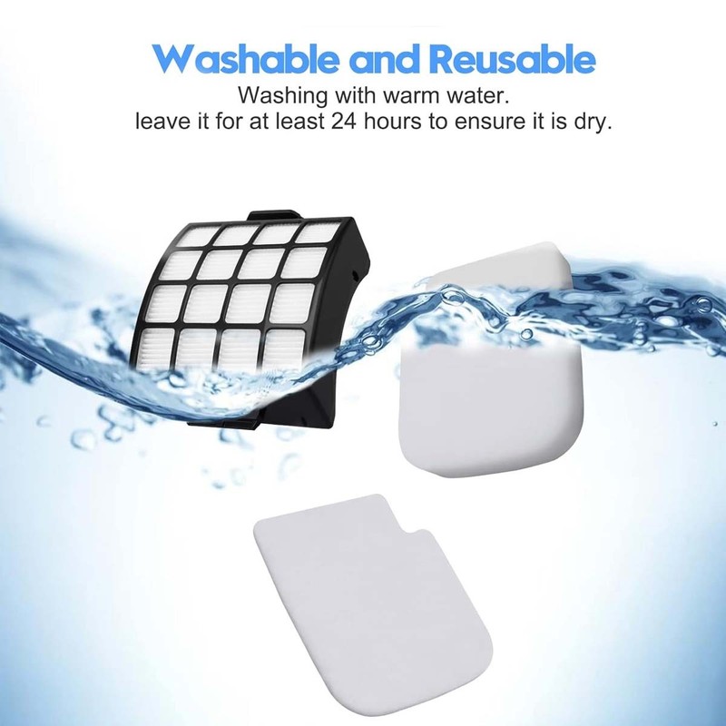 Suitable for shark Stratos AZ3002 AZ3000 including 2 filters and 4 felt filters gallery