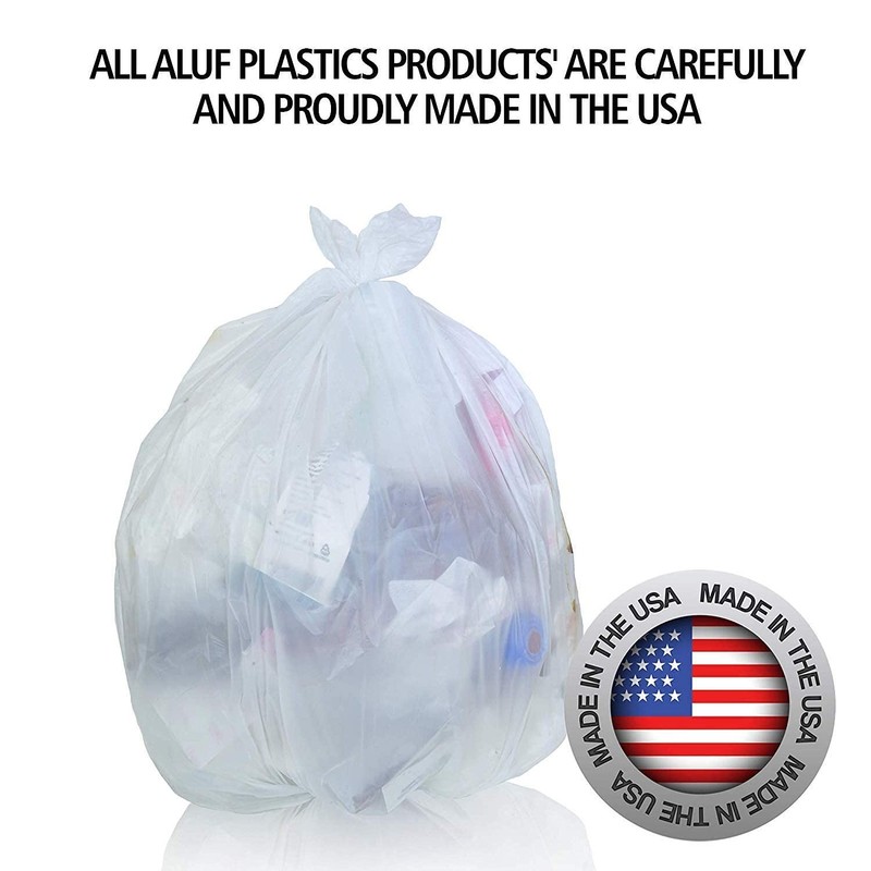 Aluf Plastics 55-60 Gallon Trash Bags Source Reduction Series Value High gallery