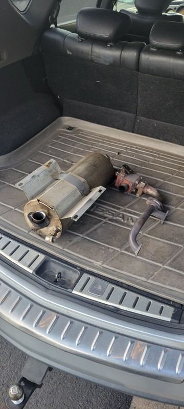 Hydramaster BOXXER 421 EXHAUST HEAT EXCHANGER ASSEMBLY