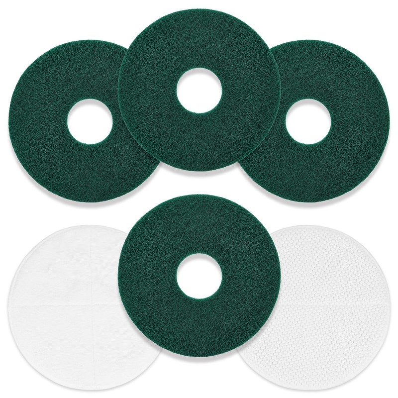 Oreck Orbiter 12″ Floor Machine Pads 6 Pack – Various Materials