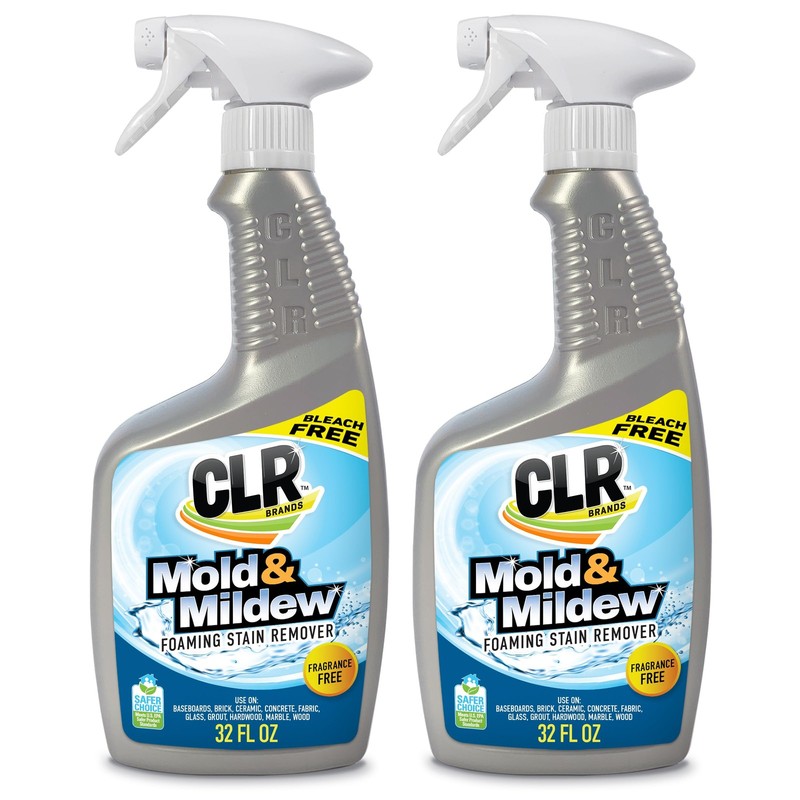 CLR Brands Mold and Mildew Stain Remover, 32 oz. Spray 32 Fl Oz (Pack of 2)