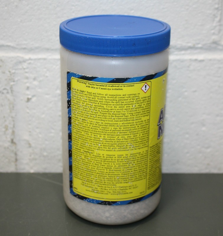 (5) Spill Wizards Base Neutralizer Shake Bottle 4903, 1.5lb/608g, Caustic Absorb gallery
