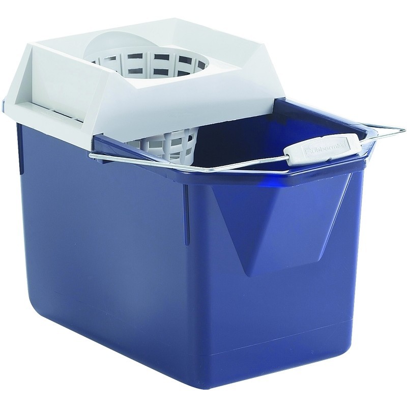 Rubbermaid FG619400 STL Pail and Mop Strainer Combination, 15 qt Capacity, Pails