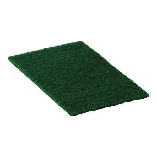 Americo 90-96 Medium Duty Hand Cleaning Pad, 6 x 9, Green, 40/Carton
