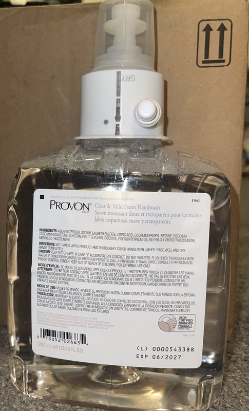PROVON Clear Mild Foam Handwash Refill 1200 Ml