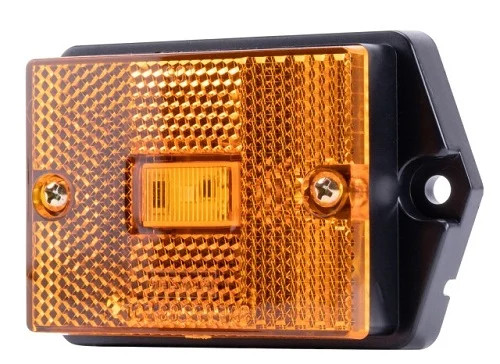 Hopkins Brands C595A- LED MKR LIGHT EAR MT AMBER,2PK