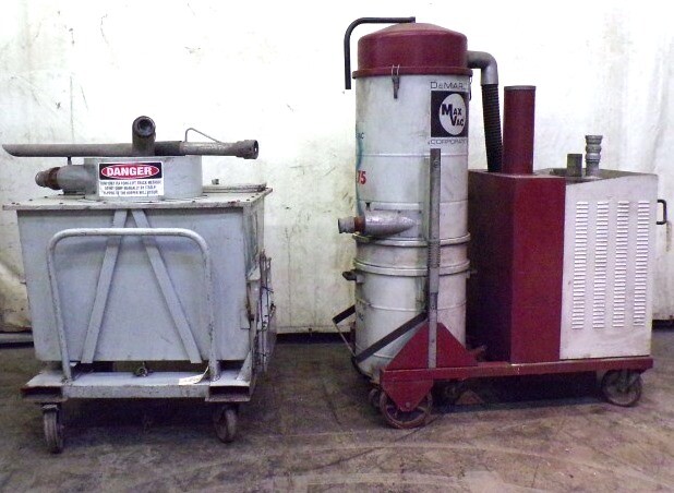 DEPURECO, DEMARCO CORPORATION INDUSTRIAL VACUUM MAX VAC, TR75, YEAR 03, LOT OF 2