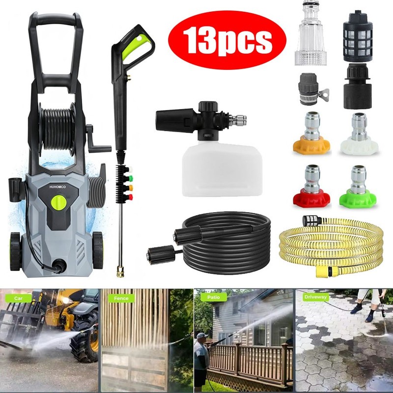 4000 PSI Electric Pressure Washer High Pressure Washer Portable Powered Washer